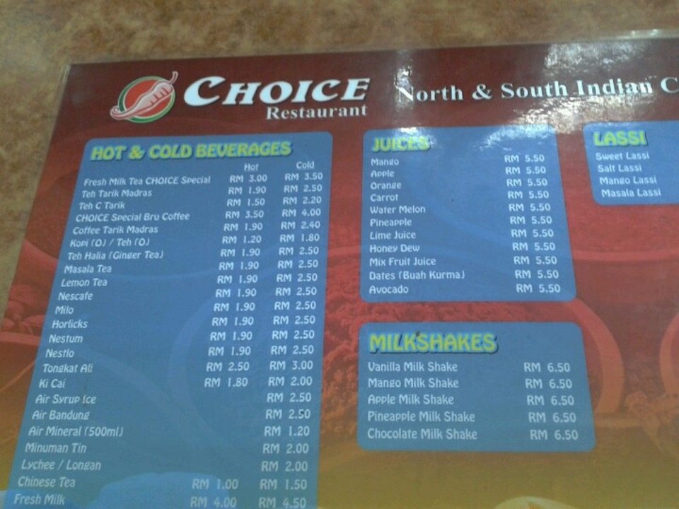 Choice Restaurant | RasaHub